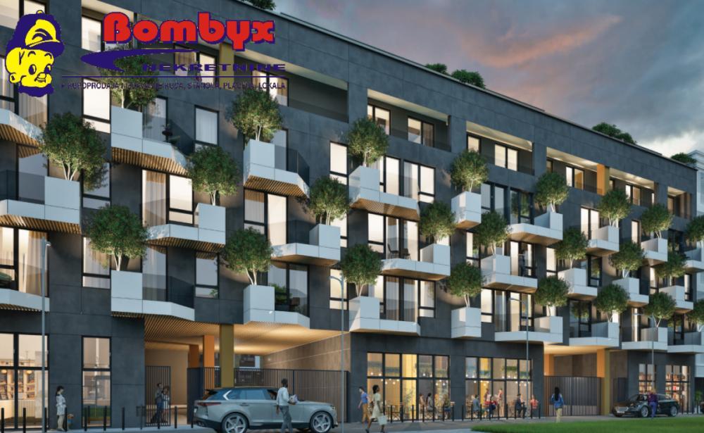 Glavna slika -Stanovi u izgradnji u Centru Novog Sada 43,72m