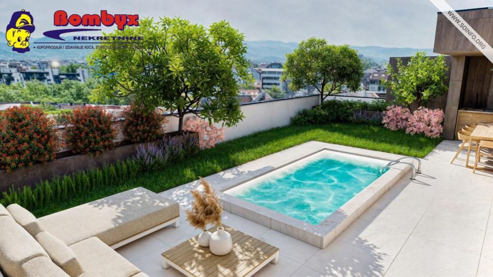 Glavna slika -Penthausi u izgradnji u Centru Novog Sada 255,61m