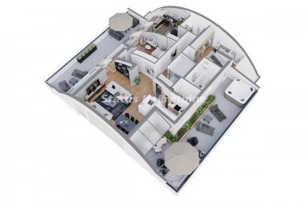 Slika 1 - Petrovaradin-Fantastičan Četvorosoban PentHaus 114 m2 sa Velikom Terasom 181 m2-povrat PDV-a-065/385 8880