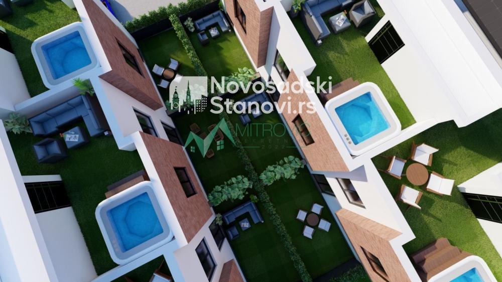 Slika 1 - Budite korak ispred! Zakoračite u vid stanovanja iz budućnosti - Četvorosobne urbane vile sa dodatnim pogodnostima - bazen, sportski tereni 