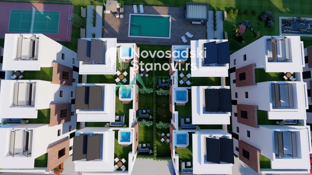 Slika 2 - Budite korak ispred! Zakoračite u vid stanovanja iz budućnosti - Četvorosobne urbane vile sa dodatnim pogodnostima - bazen, sportski tereni 