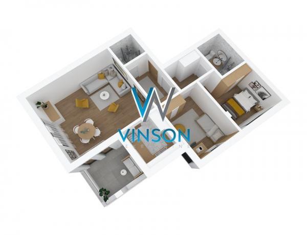 Glavna slika -Sremska Kamenica, Popovica - Nov trosoban stan ID#1000860