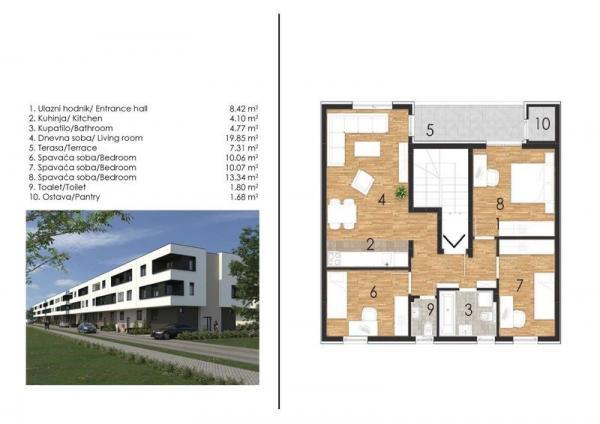 Glavna slika -Izgradnja na TOP lokaciji -79m2 - Šifra: 539457