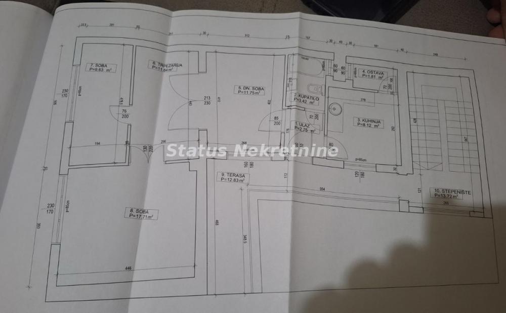 Slika 10 - Centar-Uknjižen Salonac 80 m2 u Pešačkoj Zoni-Cena Dogovor-065/385 8880
