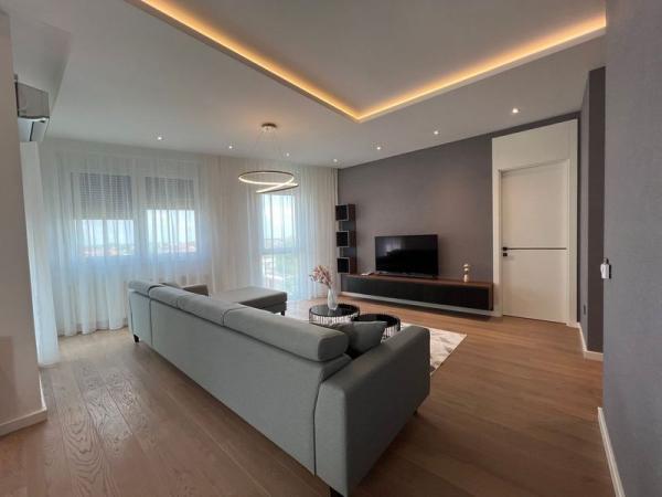 Glavna slika -LUX, petosoban, nov, stan. Oprema vrhunskog kvaliteta.