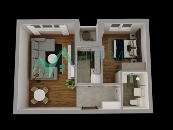 Slika 1 - Petrovaradin - Dvosoban stan, 41 m2 