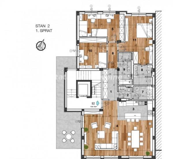 Glavna slika -Vila-EXtra Lux NOV, neuseljavan stan sa Svojim PM-065-3858-888