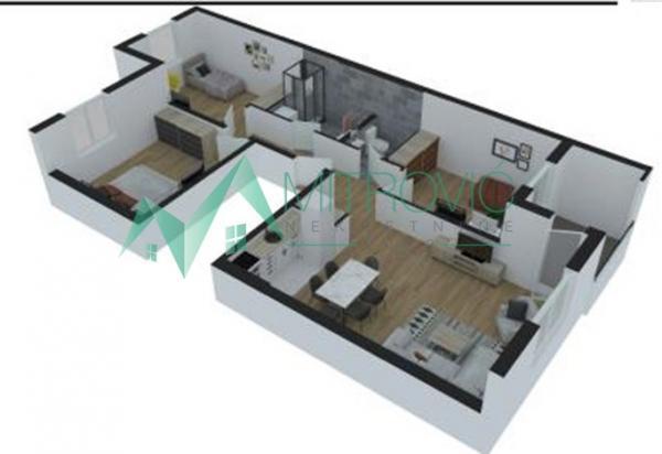 Glavna slika -Troiposoban, 84m2, Klisa Novi Sad, sa terasom