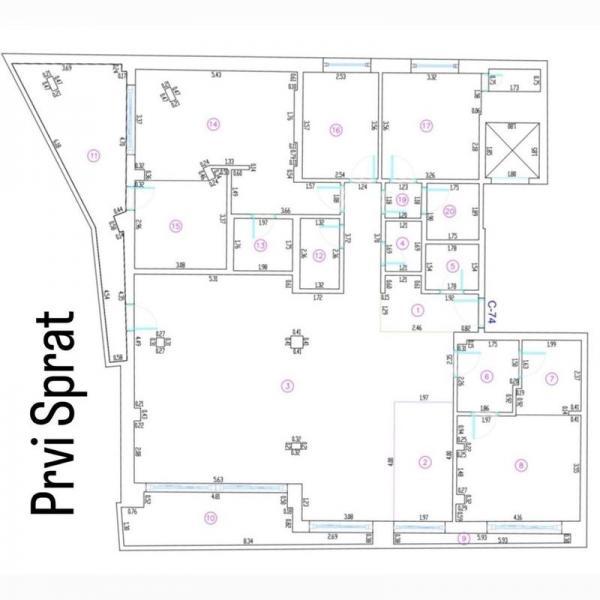 Glavna slika -Izuzetan stan sa spektakularnim pogledom na Novi Sad i Frušku goru! š. 541084