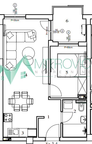 Slika 1 - Novi Sad, Podbara - Moderni, kvalitetni stanovi unutar kompleksa na odličnoj lokaciji 