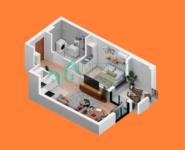 Glavna slika -Novi Sad, Podbara - Moderni, kvalitetni stanovi unutar kompleksa na odličnoj lokaciji 