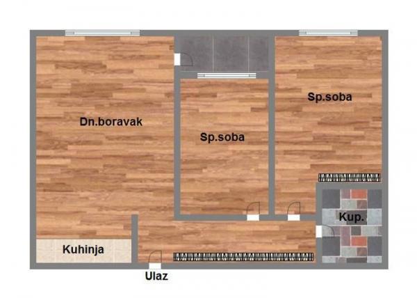 Glavna slika -Trosoban, nov, neuseljavan, Avijacija! š. 542595