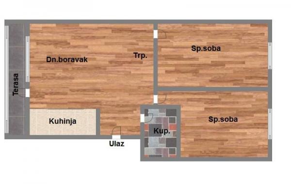 Glavna slika -Kvalitetna iygradnja u elitnom delu Veternika! 