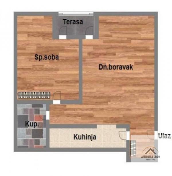 Slika 8 - NOVI SAD, CARA DUŠANA, JEDNOSOBAN, 45m2