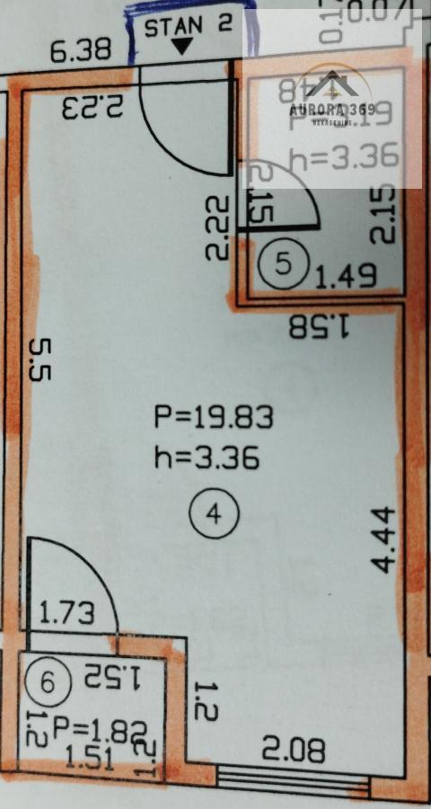 Slika 4 - NOVI SAD - NOVOGRADNJA - GARSONJERA 25m2