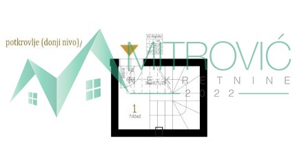 Slika 1 - Petrovaradin -Dvoiposoban stan, dupleks 70 m2 