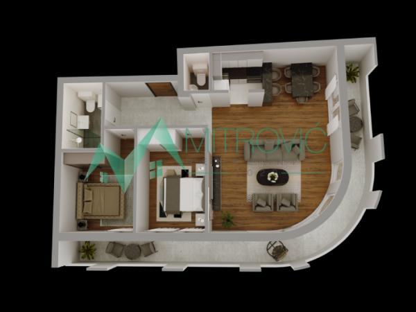 Glavna slika -Petrovaradin - Dvoiposobanstan, 41 m2  