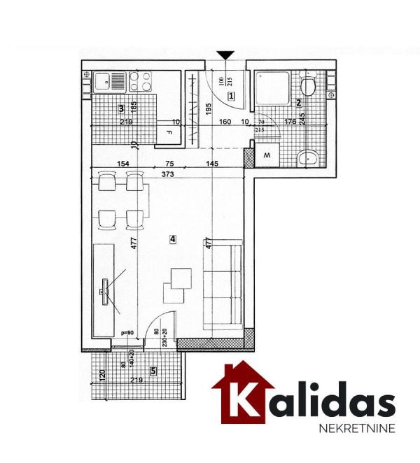 Slika 5 - Stan,NOVI SAD,TELEP,kv: 31, € 89400, ID: 1007530