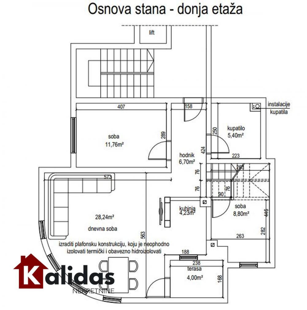 Slika 8 - Stan,NOVI SAD,TELEP,kv: 104, € 288400, ID: 1007667