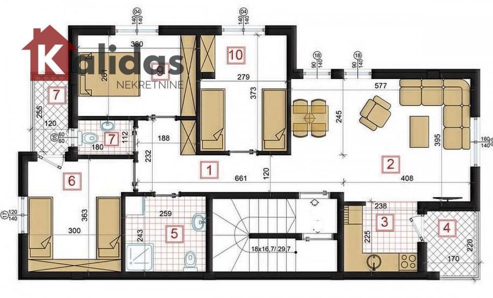 Glavna slika -Stan,PETROVARADIN,PETROVARADIN,kv: 81, € 141100, ID: 1005971