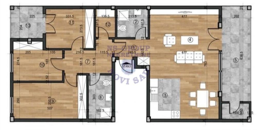 Glavna slika -Četvorosoban, izgradnja, PDV, Telep! š. 536490