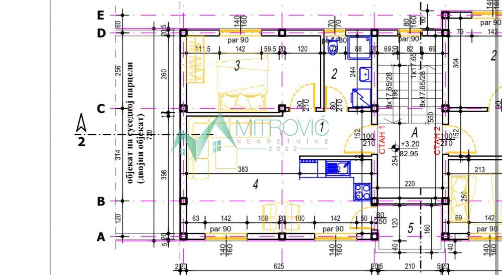 Glavna slika -Novi Sad, Adice - Odličan jednoiposoban stan na lepoj lokaciji + parking + povrat PDV-a 