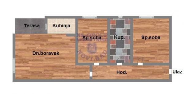 Glavna slika -Izuzetna izgradnja na Telepu - trosoban stan