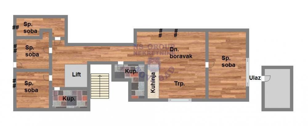 Slika 7 - Novogradnja, širi centar grada