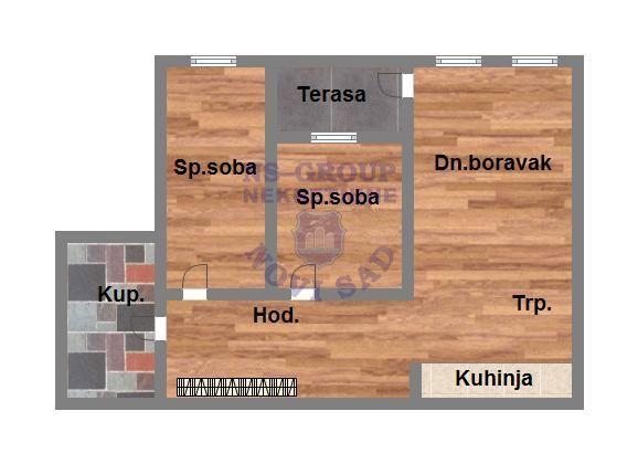 Glavna slika -Prodaja stana, 60m2, Telep Novi Sad