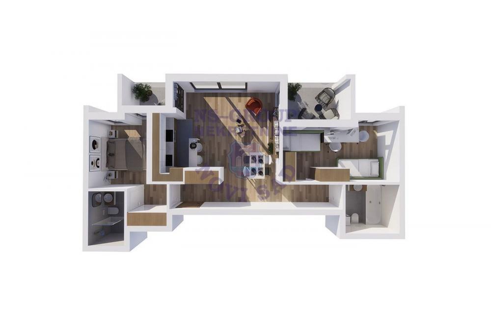 Glavna slika -Izuzetna izgradnja, PDV, trosoban, Grbavica! š. 550123