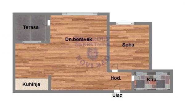 Glavna slika -~ Dvosoban stan na Bul.Pat.Pavla sa PDV-om ~