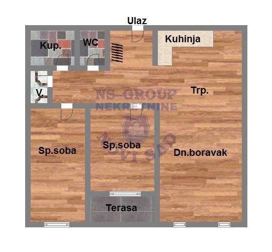 Slika 0 - Fantastičan trosoban stan na Bulevaru Patrijarha Pavla