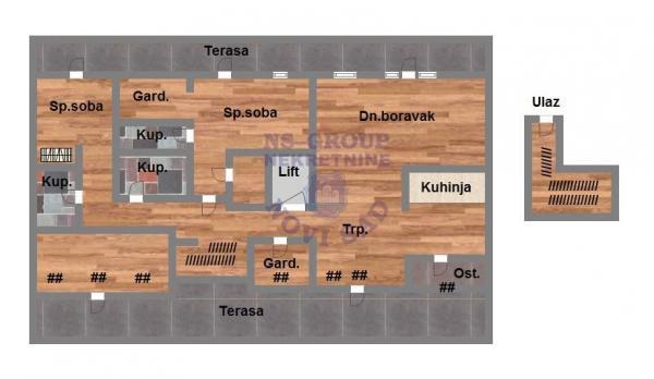 Glavna slika -Fantastičan stan u izgradnji na Petrovaradinu