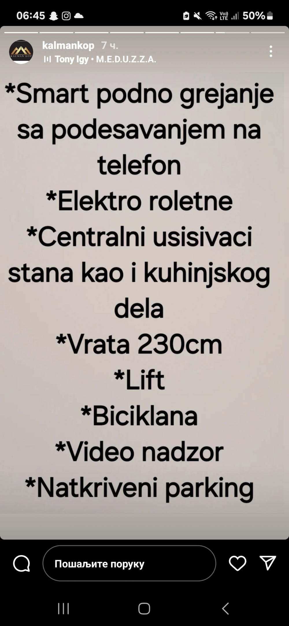 Slika 4 - prodaju stan od 51kvadrat sa 2 odvojene spavace sobe.Stan je useljiv od oktobra 2025 godine.Stan poseduje centralni usisivac elektro roletne  SMART podno grejane  podesivo na telefon.Zgrada ima filtrirajucu fasadu interfon i video nadzor kao i parking u dvoristu koji se dodatno plaća.Cena kvadrata 2400 €.U cenu je uracunat pd