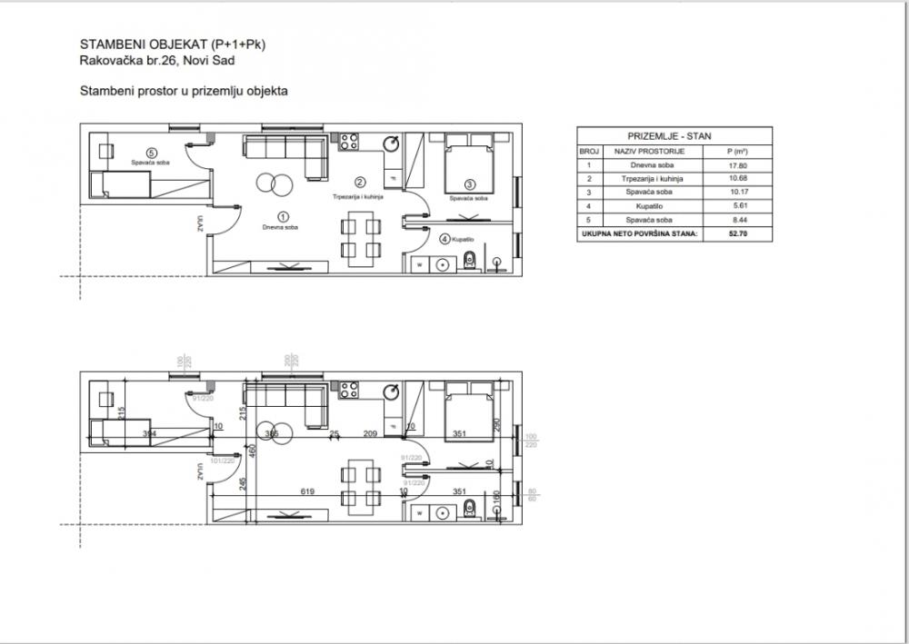 Slika 2 - prodaju stan od 51kvadrat sa 2 odvojene spavace sobe.Stan je useljiv od oktobra 2025 godine.Stan poseduje centralni usisivac elektro roletne  SMART podno grejane  podesivo na telefon.Zgrada ima filtrirajucu fasadu interfon i video nadzor kao i parking u dvoristu koji se dodatno plaća.Cena kvadrata 2400 €.U cenu je uracunat pd