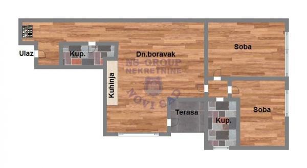 Glavna slika -Odlican stan  u Adicama 51m2