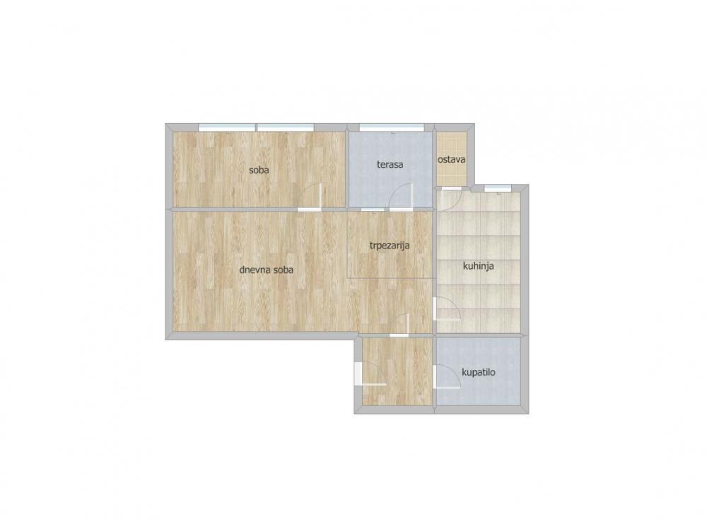 Slika 10 - Stan,NOVI SAD,BULEVAR,kv: 41.00, € 115000, ID: 1100669