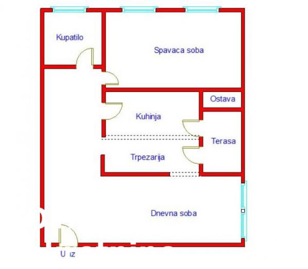 Slika 9 - Stan,NOVI SAD,NOVA DETELINARA,kv: 66.00, € 125500, ID: 1100636