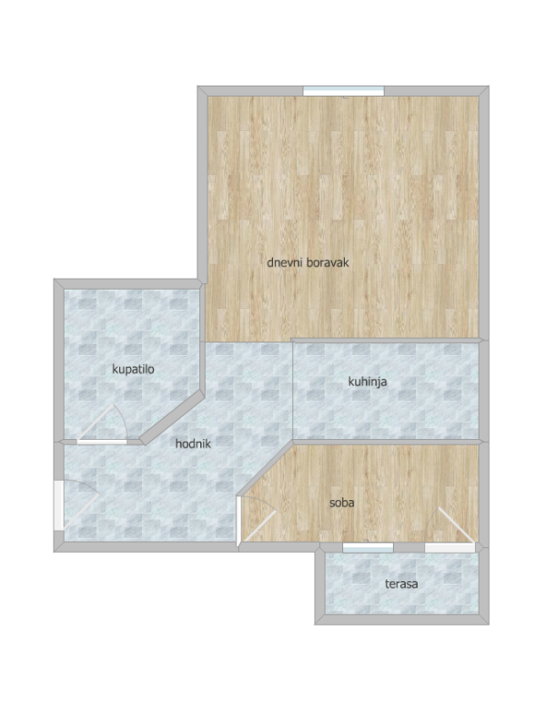 Slika 11 - Stan,NOVI SAD,CENTAR,kv: 41.00, € 115000, ID: 1100364