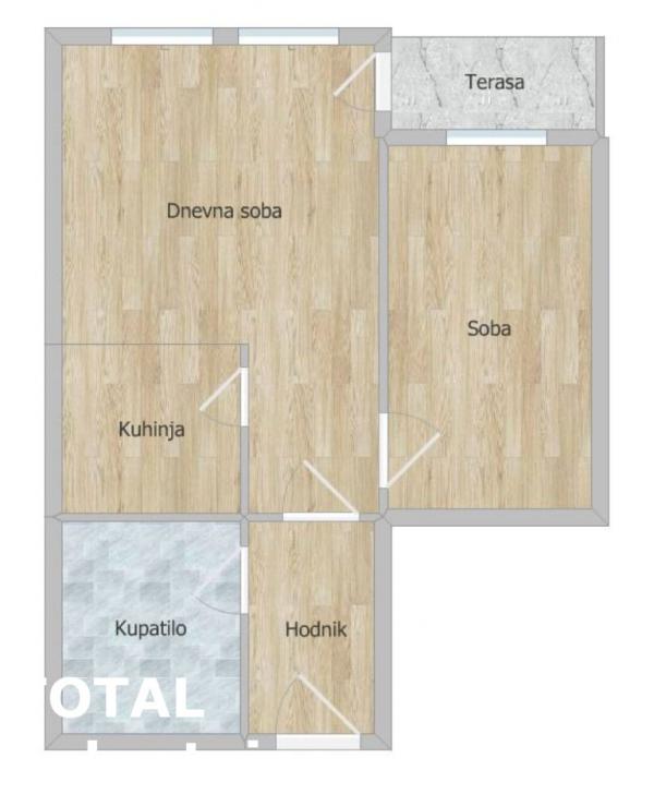 Slika 10 - Stan,NOVI SAD,CENTAR,kv: 42.00, € 123600, ID: 1100554