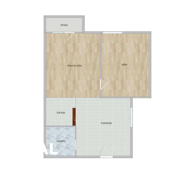 Slika 11 - Stan,NOVI SAD,ADICE,kv: 52.00, € 140000, ID: 1097686