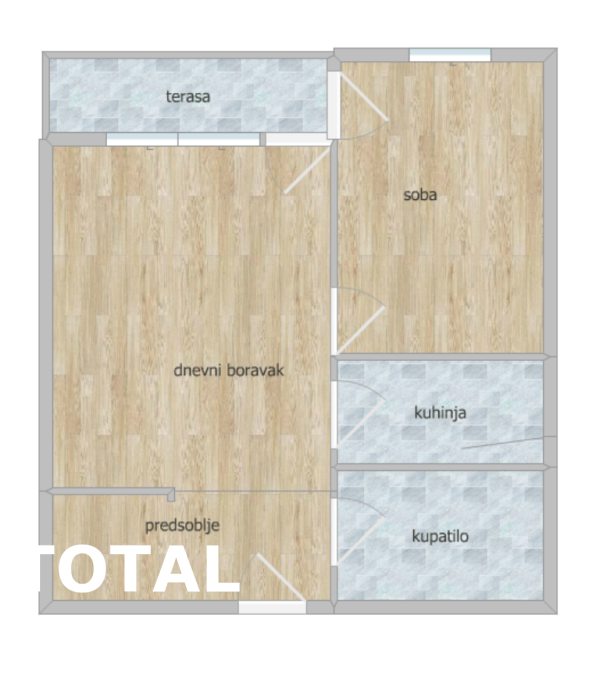 Slika 1 - Stan,NOVI SAD,BULEVAR,kv: 49.00, € 137200, ID: 1100298