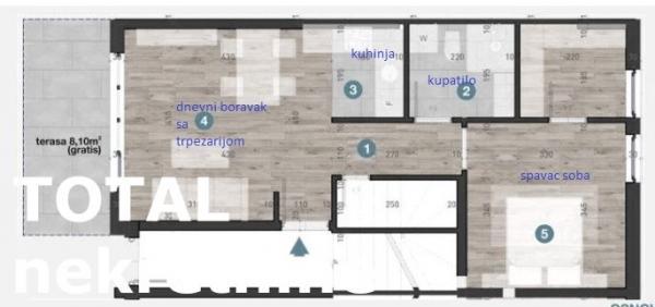 Glavna slika -Stan,NOVI SAD,TELEP,kv: 42.00, € 105000, ID: 1100750
