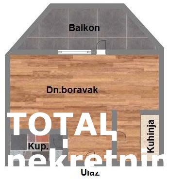 Slika 8 - Stan,NOVI SAD,BULEVAR,kv: 30.00, € 108150, ID: 1099061