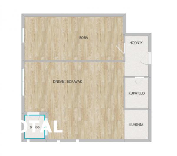 Slika 11 - Stan,NOVI SAD,TELEP,kv: 39.00, € 111000, ID: 1100137