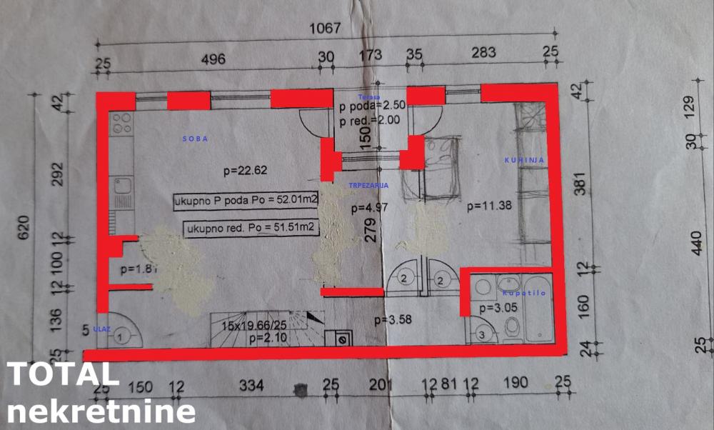 Slika 1 - Stan,NOVI SAD,GRBAVICA,kv: 49.00, € 128000, ID: 1100225