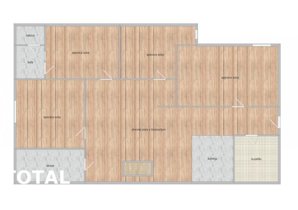 Slika 1 - Stan,NOVI SAD,BULEVAR,kv: 80.00, € 196000, ID: 1099704