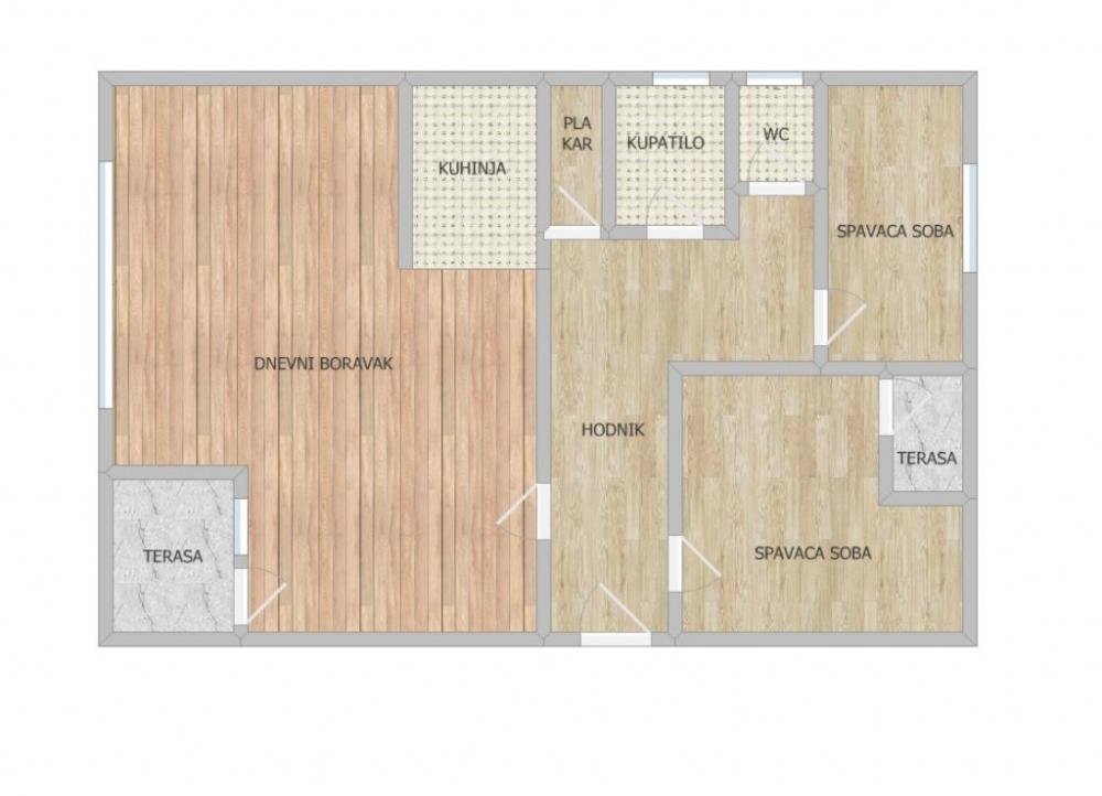 Slika 8 - Stan,NOVI SAD,BULEVAR EVROPE,kv: 71.00, € 175000, ID: 1099952