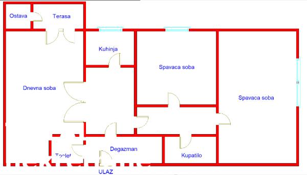 Slika 1 - Stan,NOVI SAD,BULEVAR,kv: 74.00, € 160000, ID: 1099469