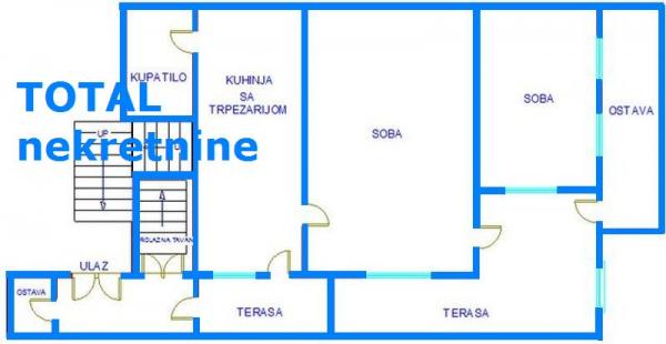 Slika 11 - Stan,NOVI SAD,CENTAR,kv: 81.00, € 123600, ID: 1081747
